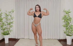 Vanessa Fit Bodybuilder Holds Her First Casting for Inkaporn and Shows off Her Beautiful Anus.