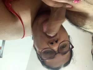 Colombian big ass sucking deliciously her Mexican lover