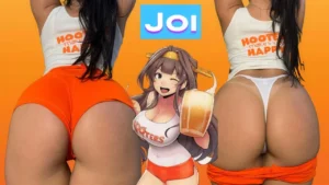 Role Play Sexy hooters Girl EMANUELLY RAQUEL JOI JERK OFF INSTRUCTIONS BIG ASS TEASING OIL