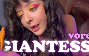 The Tender Giantess Just Wants to Protect You… Inside Her Stomach?
